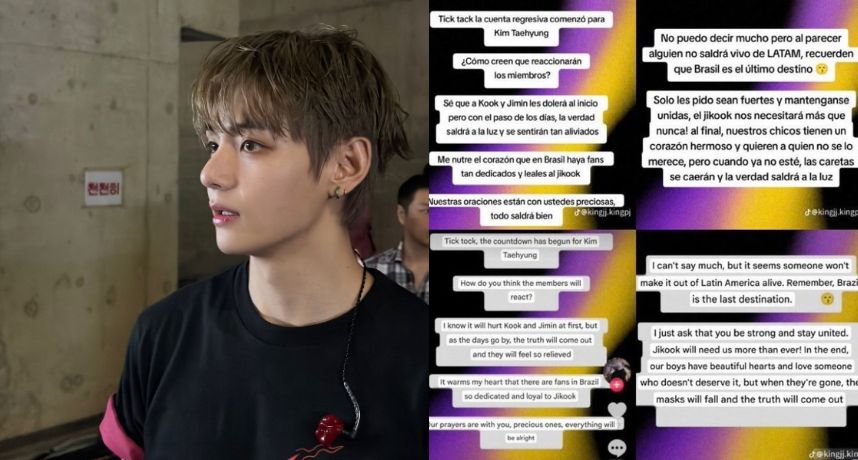 BTS V驚傳遭「死亡威脅」！拉丁美洲巡演倒數一周突爆恐嚇文  粉絲集體要求BIGHIT介入